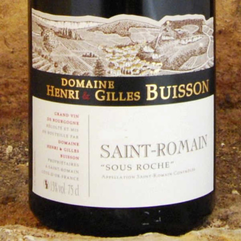 Domaine-Buisson-Saint-Romain-Rouge-2014-Sous-Roche-etiquette