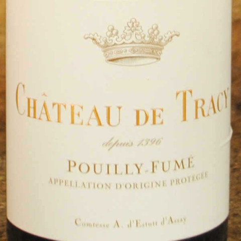 Pouilly Fumé Château de Tracy 2014 étiquette