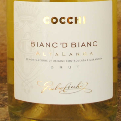 Bianc d' Bianc Cocchi 2010 étiquette