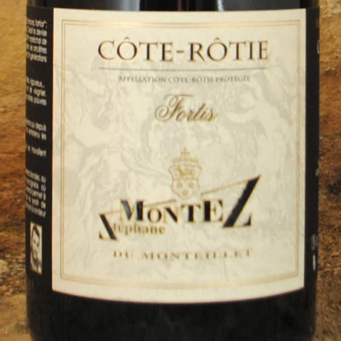 Côte Rôtie - Fortis 2013 - Stéphane Montez étiquette
