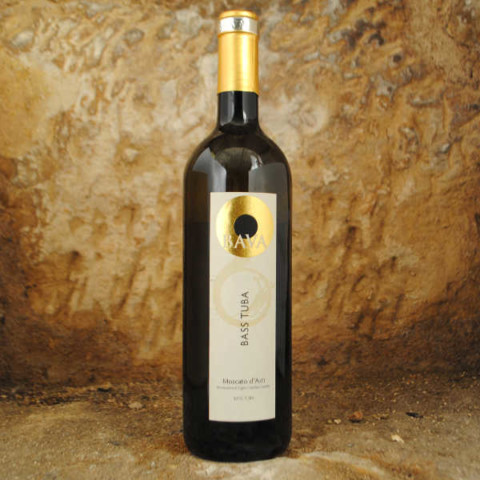 Moscato d'Asti Bass Tuba Domaine Bava vin petillant italien