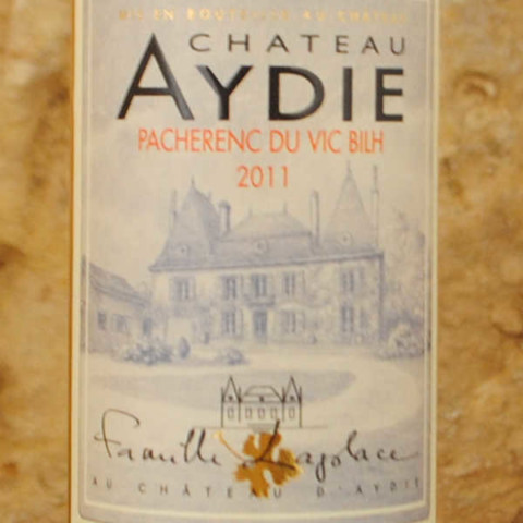Pacherenc Château Aydie Famille Laplace étiquette