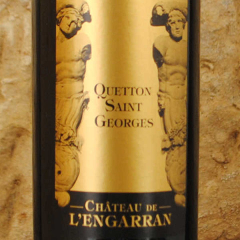 Quetton Saint-Georges 2011 Château de l'Engarran étiquette