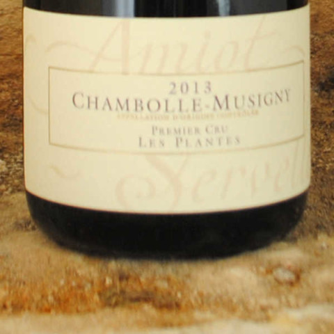 Chambolle-Musigny Premier Cru - Les Plantes 2013 étiquette - Amiot-Servelle