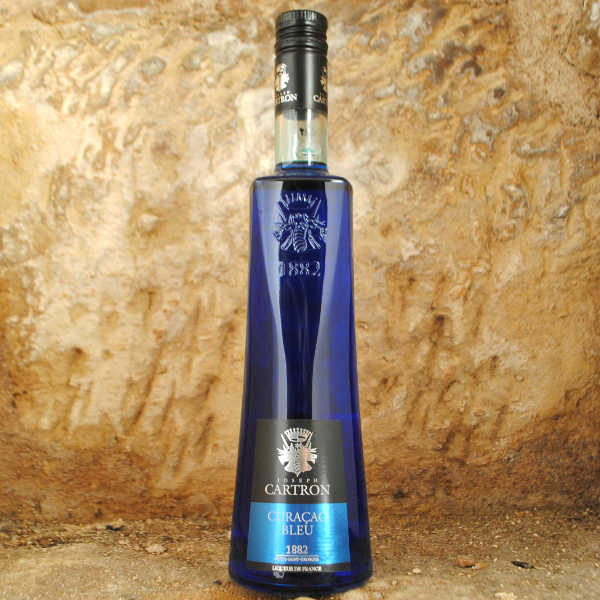 Liqueur Joseph Cartron - Curaçao Bleu - La Maison du Vin