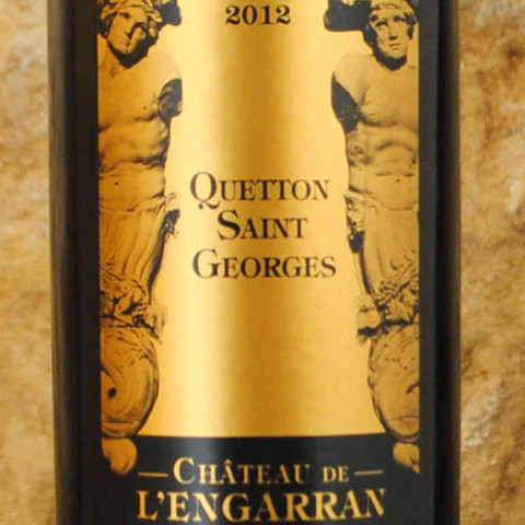 Quetton Saint-Georges 2012 - Château de l'Engarran étiquette