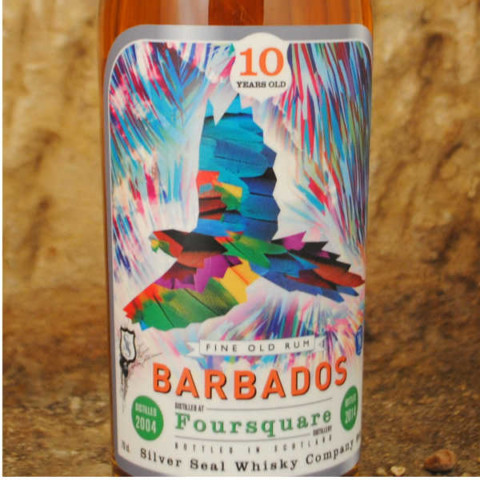 Rhum Barbades 10 ans - Silver Seal étiquette