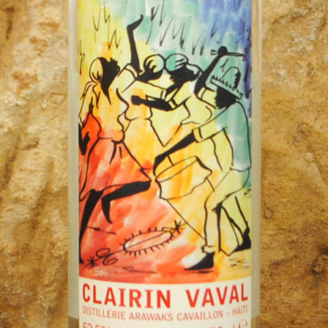 Rhum Haiti Clairin Vaval étiquette