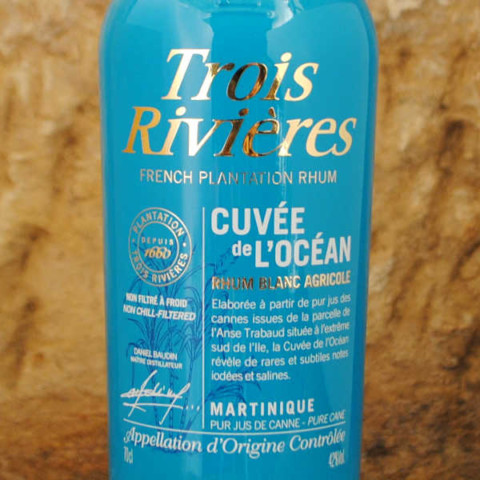 Rhum Martinique 3 Rivières Cuvée de l'Océan étiquette