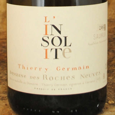 Saumur-Champigny - L'Insolite 2012 - Thierry Germain étiquette
