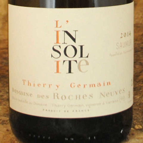 Saumur-Champigny - L'Insolite 2014 - Thierry Germain étiquette