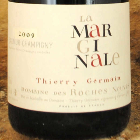 Saumur-Champigny - La Marginale 2009 - Thierry Germain étiquette
