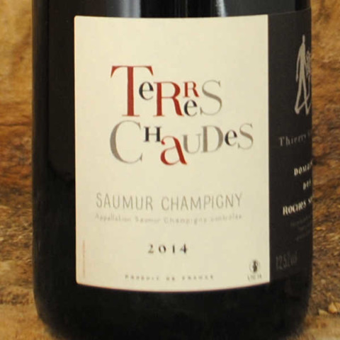 Saumur-Champigny - Terres Chaudes 2014 - Thierry Germain étiquette