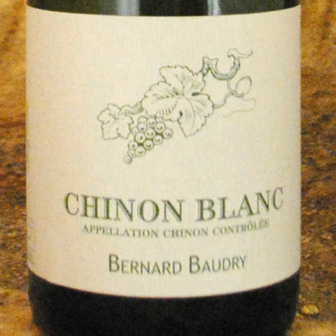 Chinon Blanc 2013 - Bernard Baudry étiquette