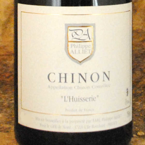 Chinon - L'Huisserie 2011 - Philippe Alliet étiquette