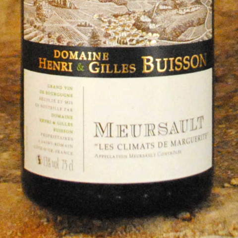 Meursault - Les Climats de Marguerite - Domaine Henri et Gilles Buisson étiquette