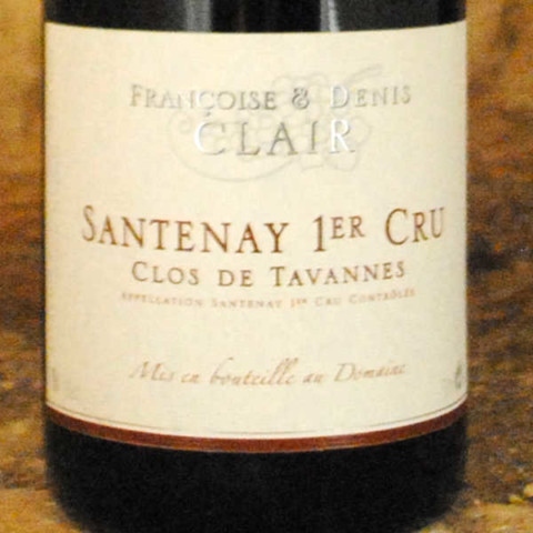 Santenay 1er cru - Clos de Tavannes 2013 - Françoise et Denis Clair