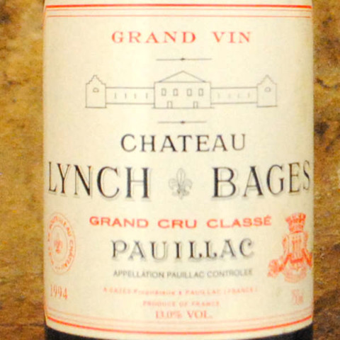 Pauillac - Château Lynch Bages 1994 étiquette