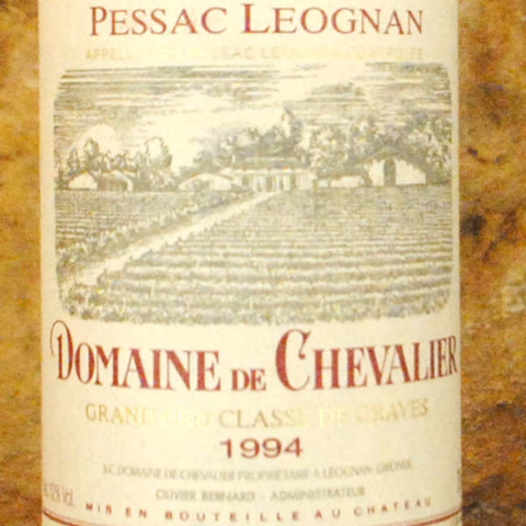 Pessac-Léognan - Domaine de Chevalier 1994 étiquette