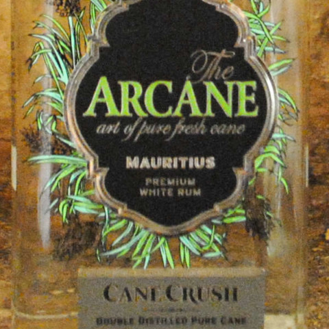Rhum Arcane - Cane Crush étiquette