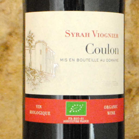 Syrah Viognier - Coulon étiquette