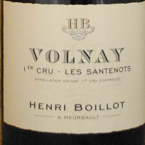 Volnay 1er Cru 2014 Les Santenots Domaine Henri Boillot