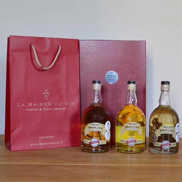 Coffret de dégustation Île de la Réunion - Rhum Métiss