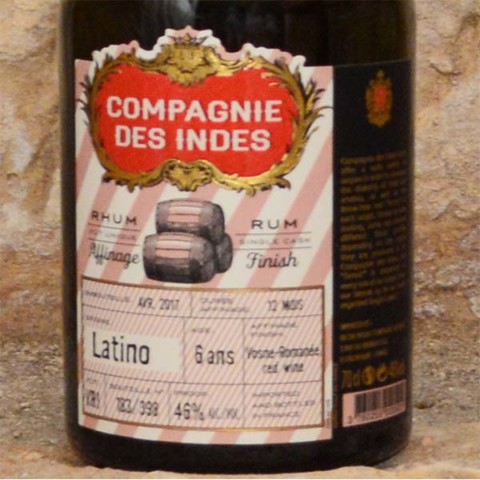 compagnie des indes latino etiquette