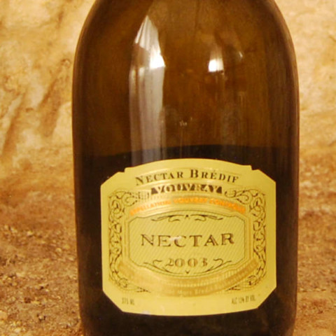 Vouvray moelleux - Nectar Marc Brédif 2003 étiquette