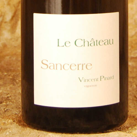 Sancerre - Le Château 2015 etiquette - Vincent Pinard