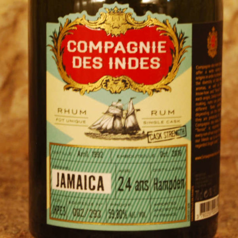 Compagnie des Indes Jamaique Hampden 24 ans