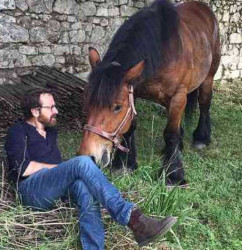 thierry germain et son cheval thierry germain et son cheval