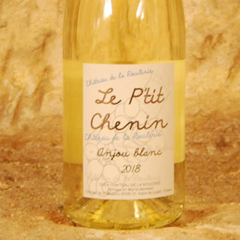 Le P'tit Chenin 2018 - Château de la Roulerie etiquette