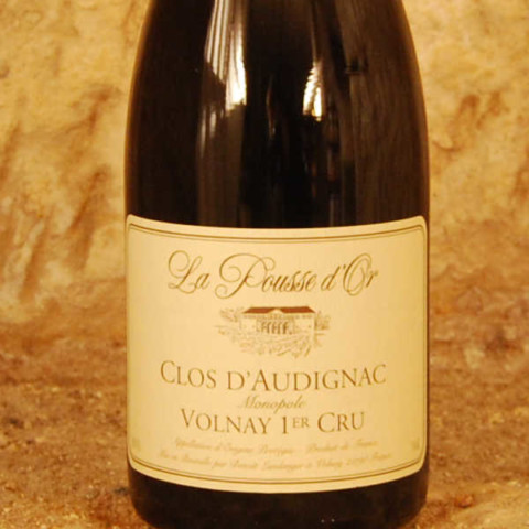 Volnay 1er Cru - Clos d'Audignac 2016 - Domaine de la Pousse d'Or étiquette