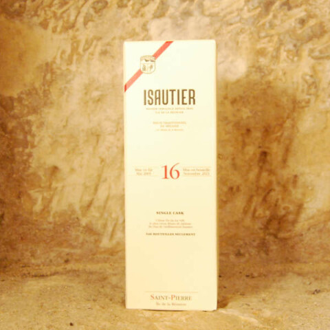 Rhum ISAUTIER 16 ans 2005 Melasse 65%