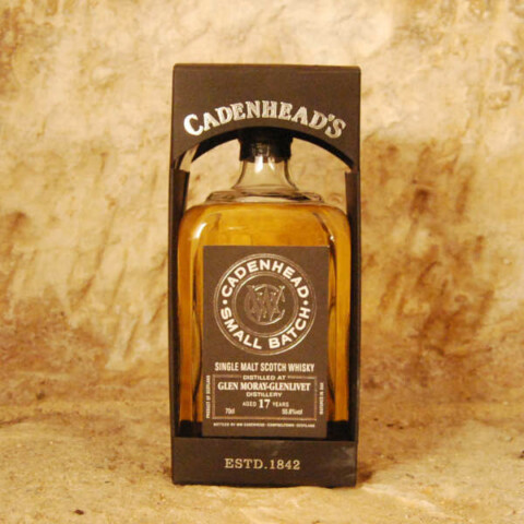 Cadenhead's Glen Moray Glenlivet 17 ans 55,8°