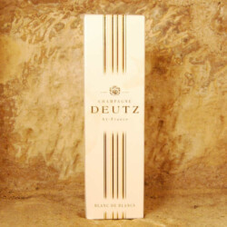 Champagne deutz blanc de blancs millésimé 2011